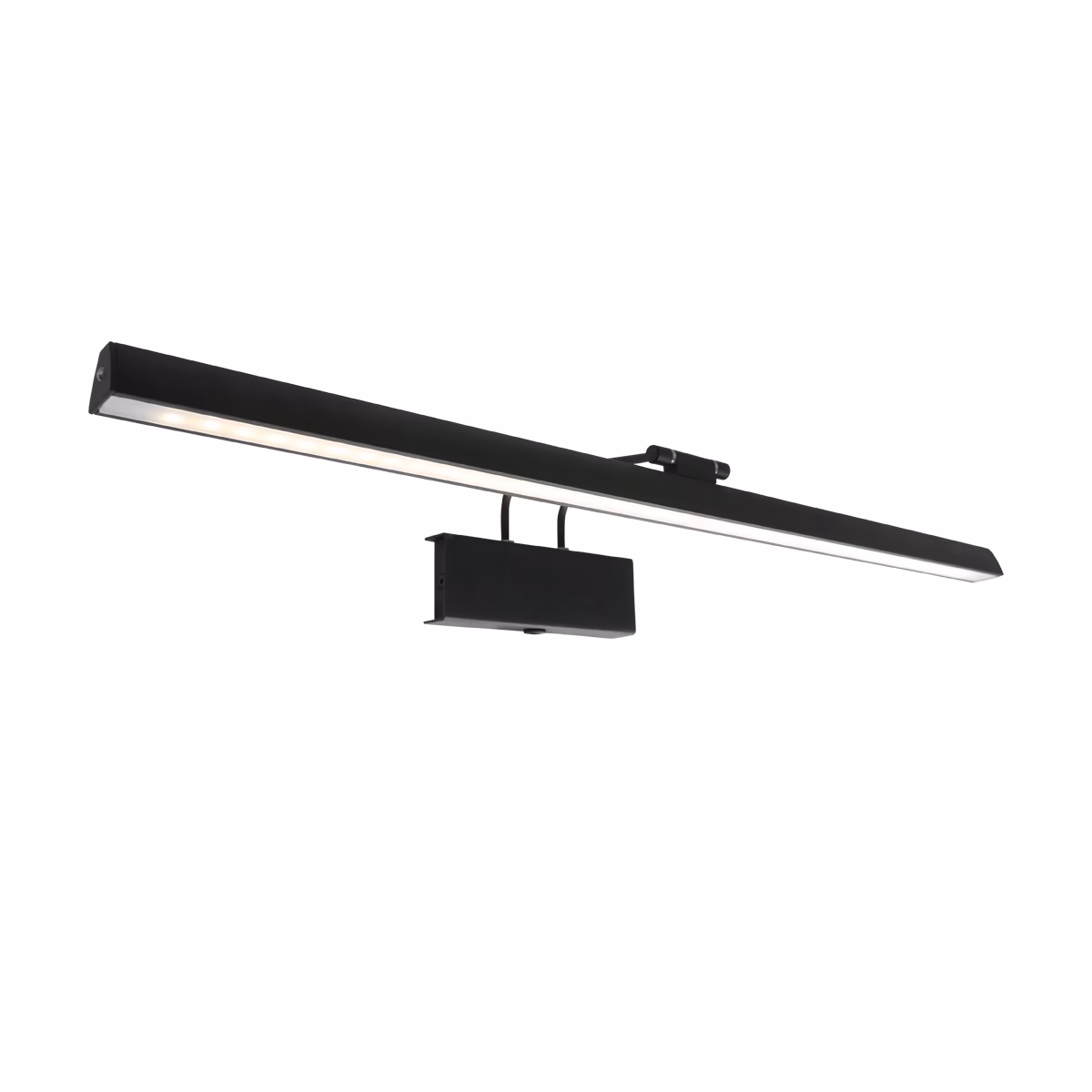 Schilderijverlichting, wandlamp schilderij LED 60cm, zwart en wit, Litho LED, Steinhauer - Afbeelding 2