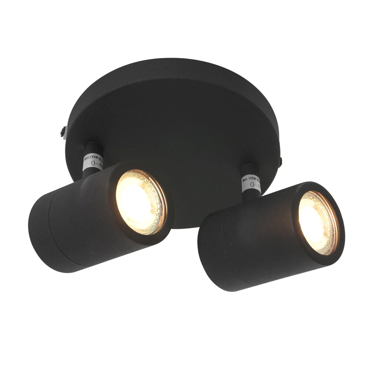 Badkamerspot, spot 2-lichts GU10 IP44, Upground LED, Steinhauer - Afbeelding 2