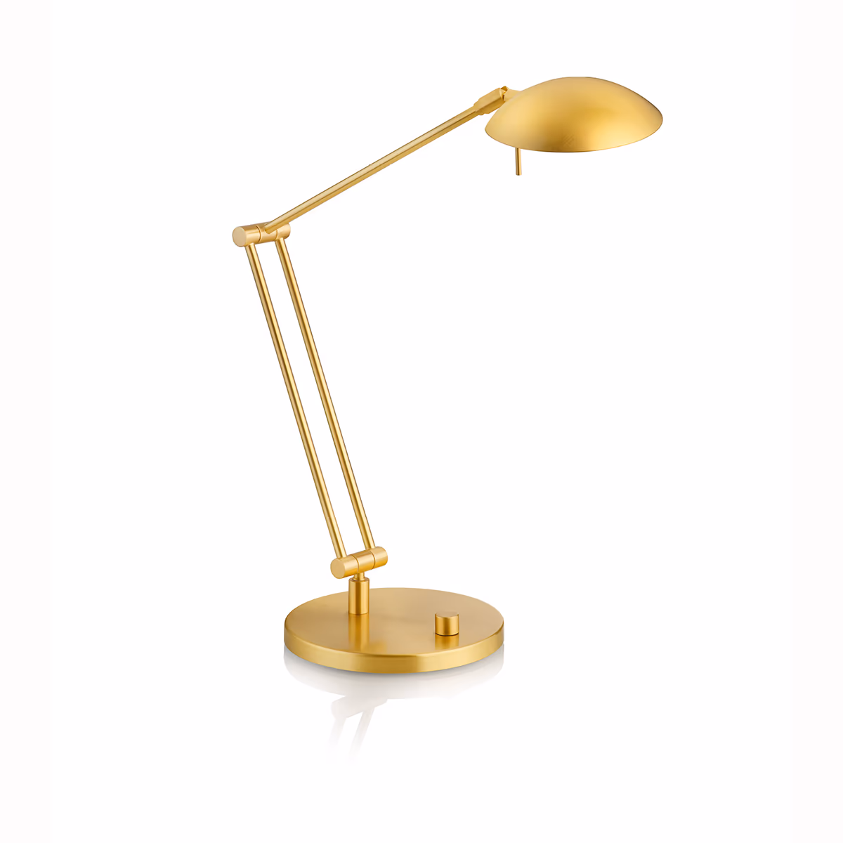 Bureaulamp, leeslamp. Serie: MAIA-T. Kleur: messing mat. KNAPSTEIN - Afbeelding 2