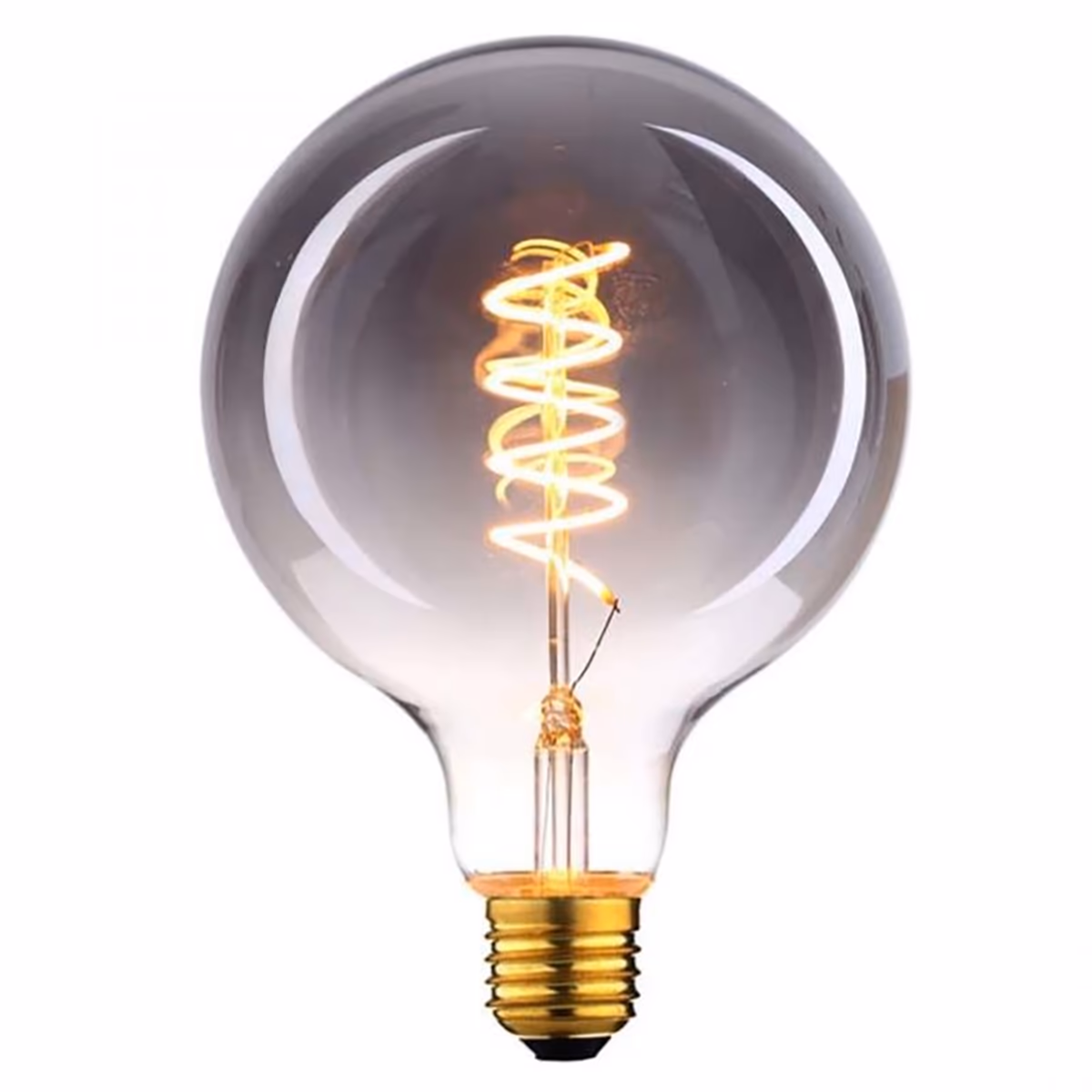 Globe 95 LED 6W Spiral Smoke 3 stap dim E27 – HIGHLIGHT - Afbeelding 2